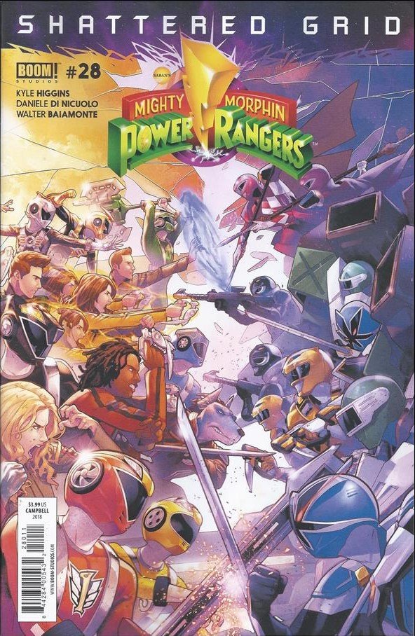 Mighty Morphin Power Rangers (2016) #28 VF <OFC>