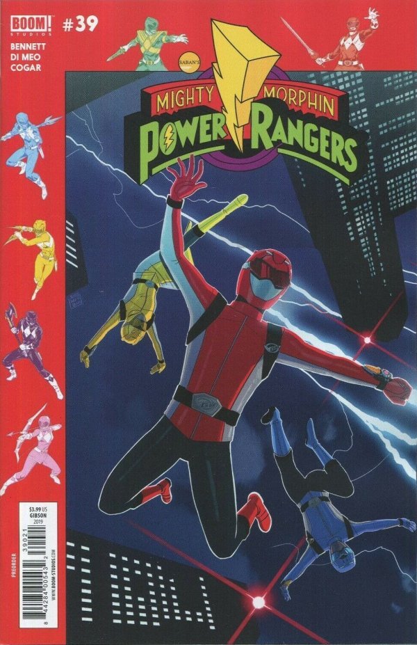 Mighty Morphin Power Rangers (2016) #39 Gibson Variant VF <OFC>