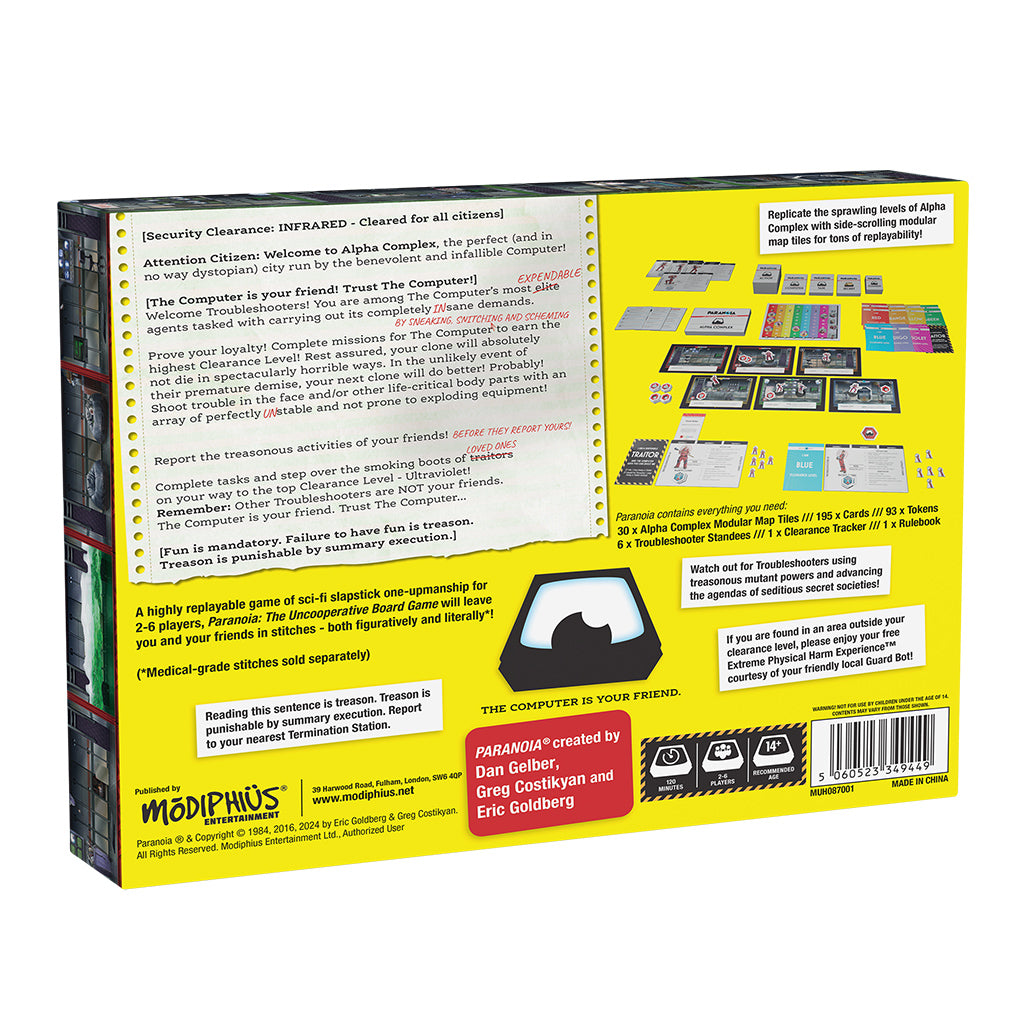 Paranoia: The Uncooperative Board Game (2025)