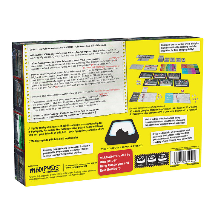 Paranoia: The Uncooperative Board Game (2025)