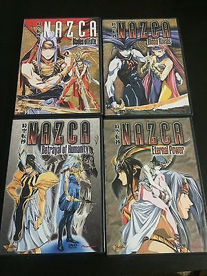 Nazca Vol. 1-4 (DVD) ~Previously Viewed~