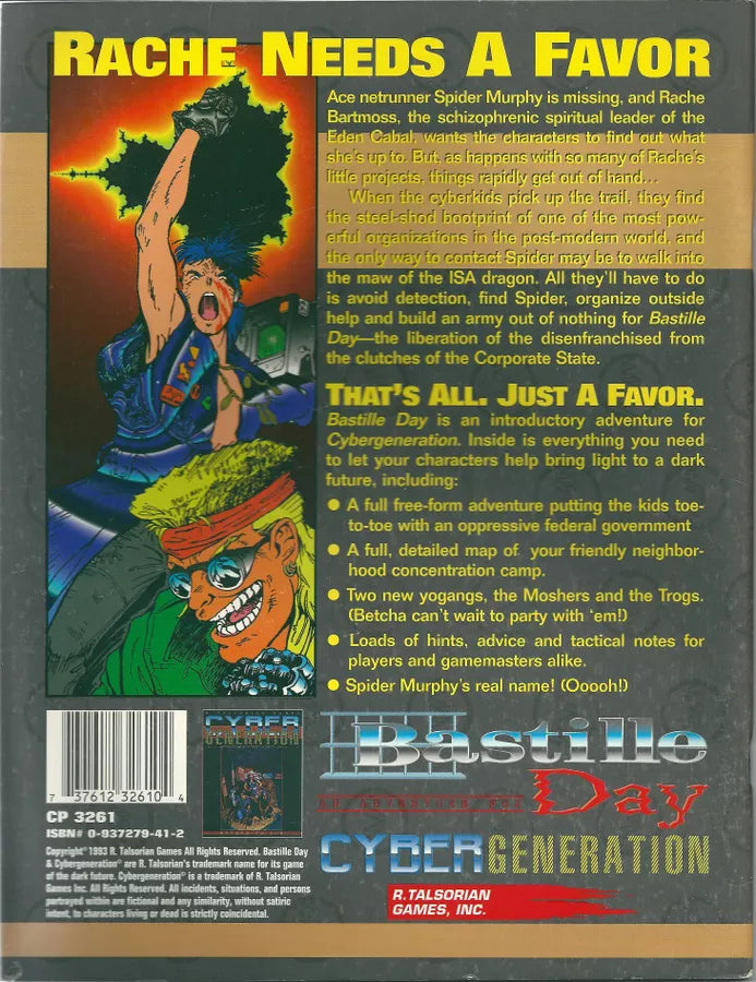 Cybergeneration: Bastille Day (1993)