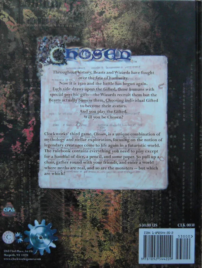 Chosen (2000) Hardcover