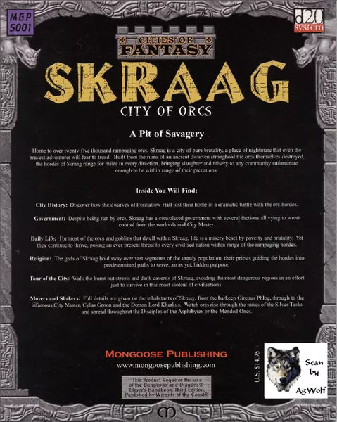 Skraag: City of Orcs (2002)