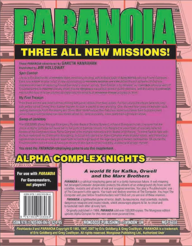 Alpha Complex Nights (2007)