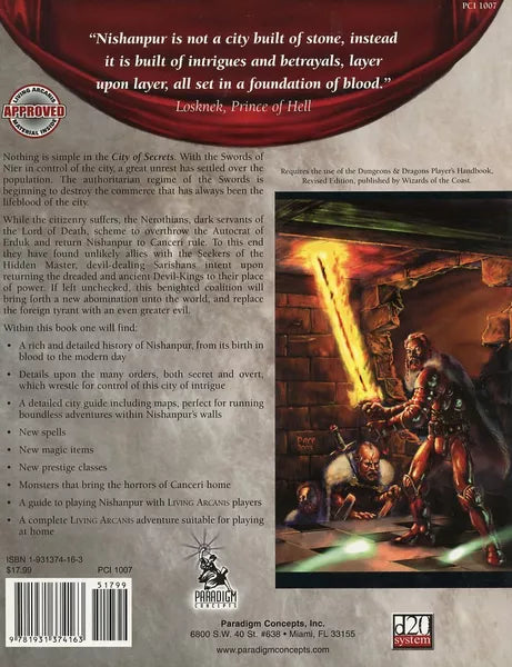 City of Secrets: The Adventurer's Guide to Nishanpur (2004)