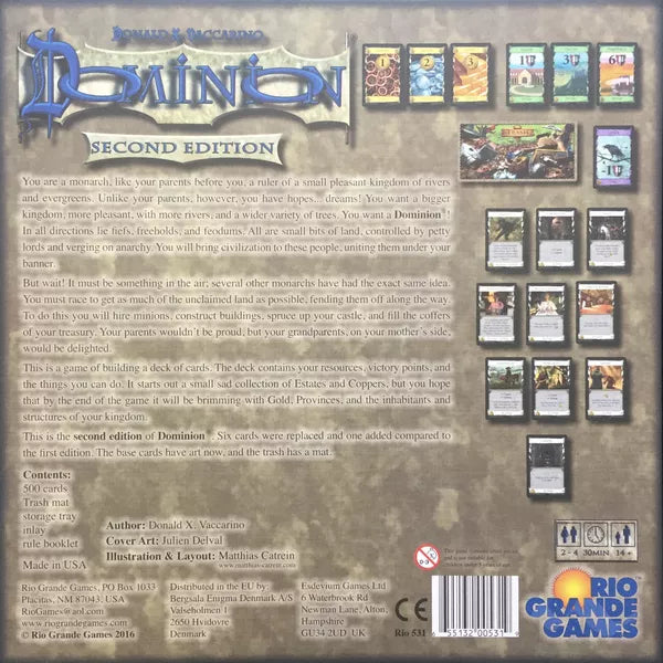 Dominion: Second Edition (2016)