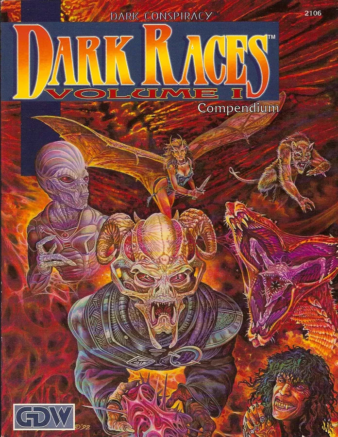 Dark Conspiracy: Dark Races - Volume I (1992)