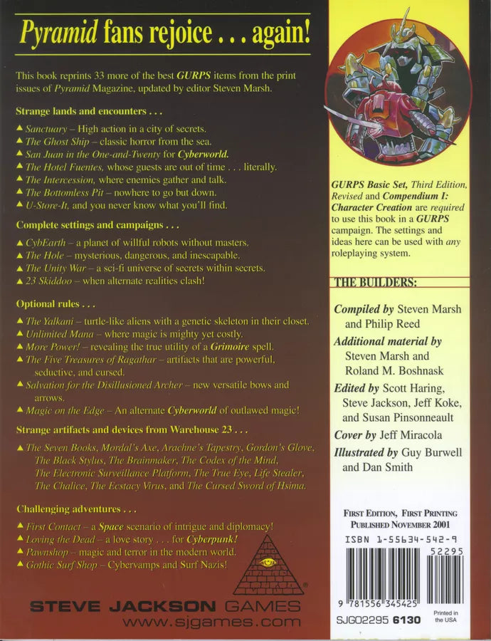 GURPS Best of Pyramid Volume 2 (2001)