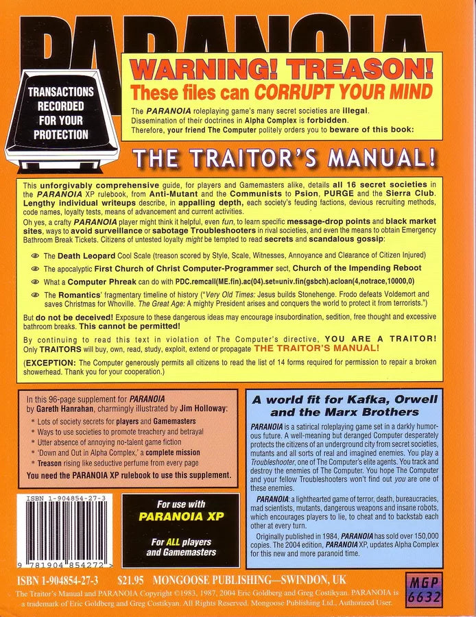 The Traitor's Manual (2004)