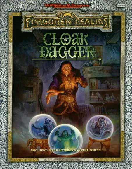 D&D: Forgotten Realms: Cloak & Dagger (2000) NM-