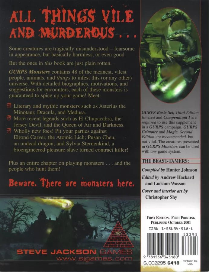 GURPS Monsters (2001)