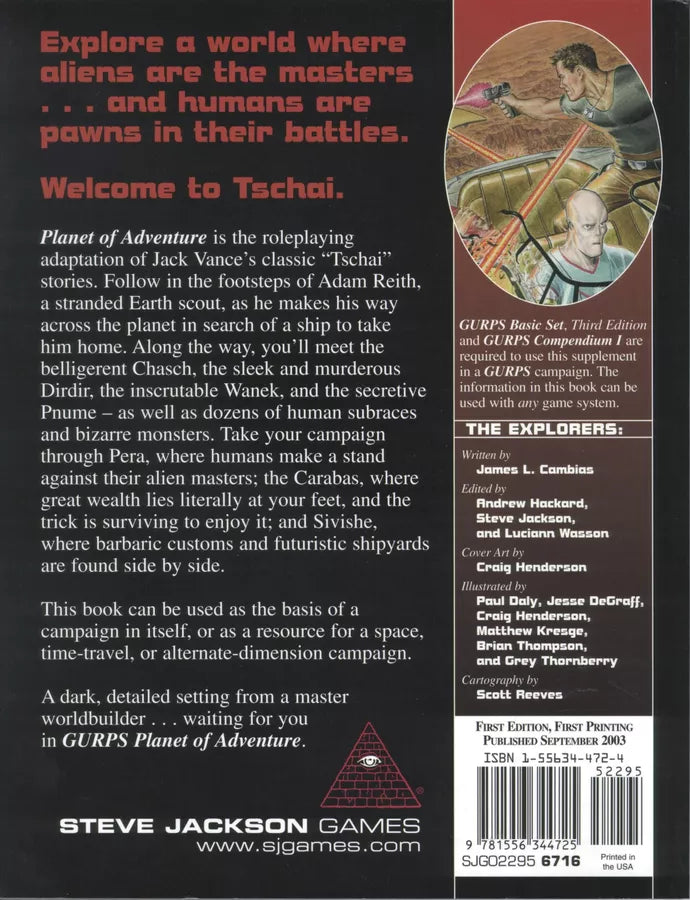 GURPS Planet of Adventure (2003)