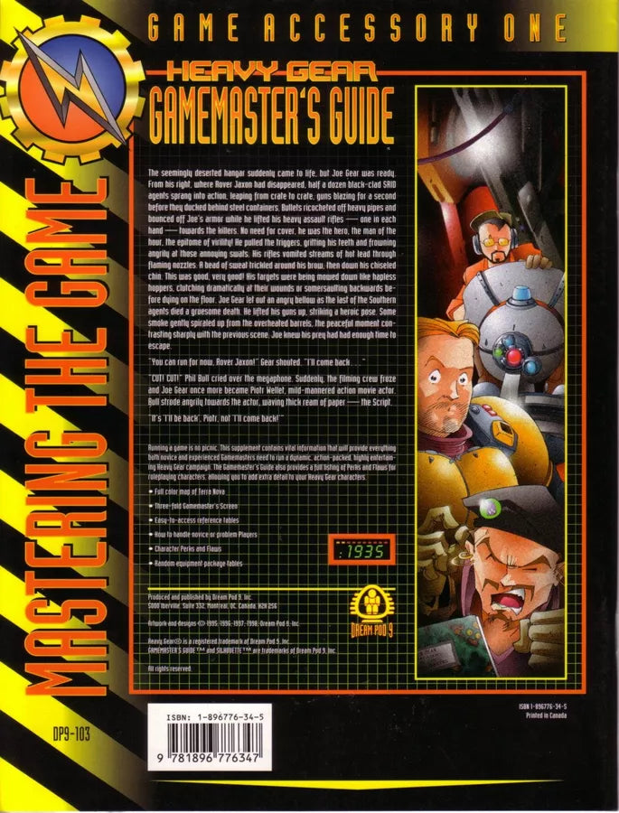 Heavy Gear: Gamemaster's Guide & Screen (1998)