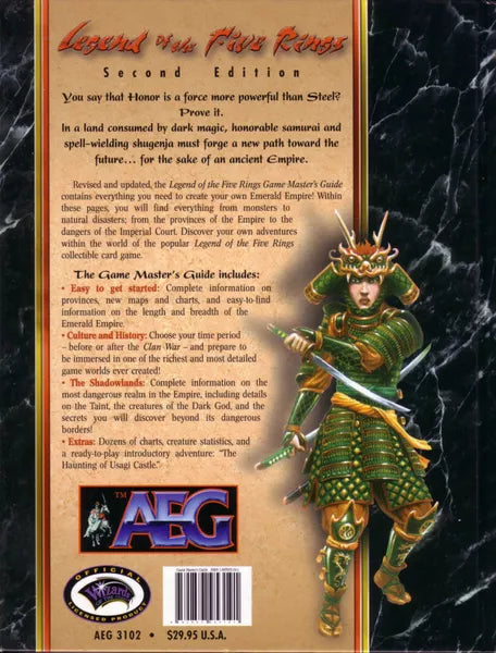 Legend of the Five Rings Game Master's Guide (Second Edition) (2000)