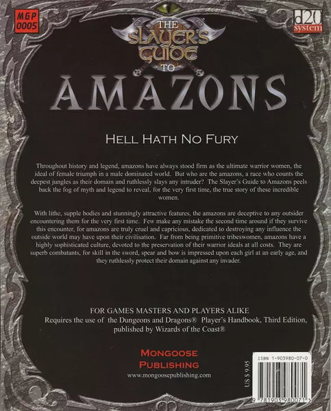 The Slayer's Guide to Amazons (2001)