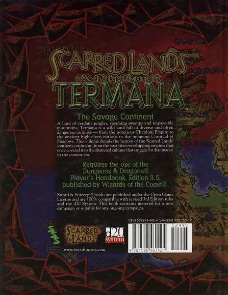 Scarred Lands Campaign Setting: Termana (2003)