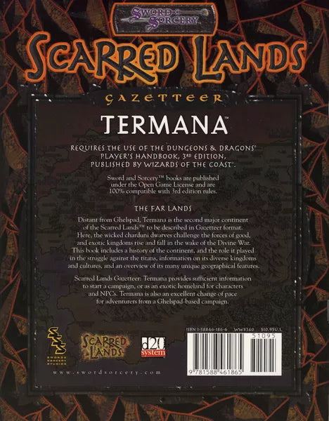 Scarred Lands Gazetteer: Termana (2002)