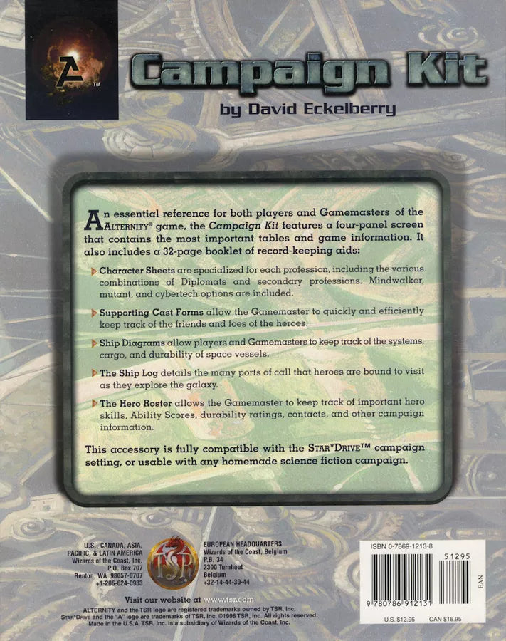 Alternity: Campaign Kit (1998)