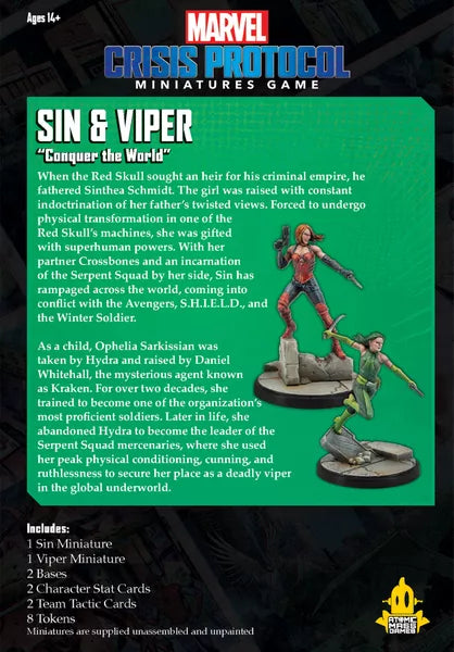 Marvel: Crisis Protocol – Sin & Viper (2021)