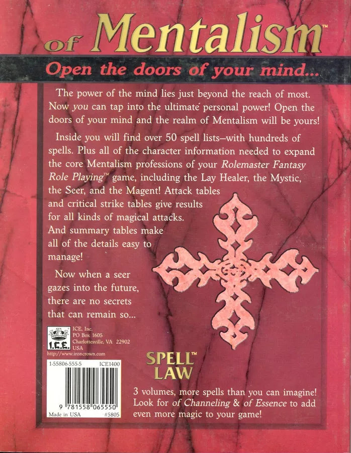 Spell Law: of Mentalism (3rd Edition) (1999)