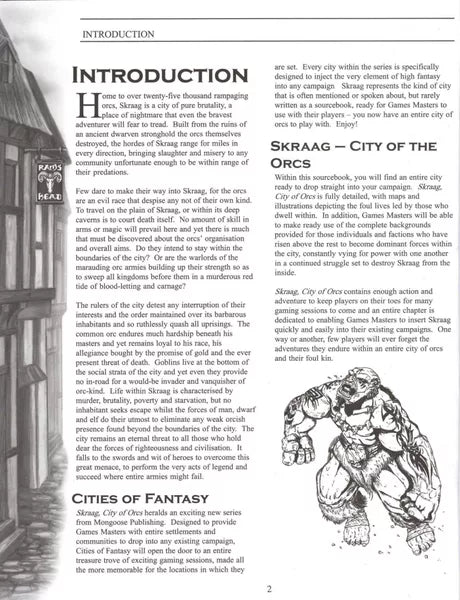 Skraag: City of Orcs (2002)