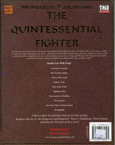 The Quintessential Fighter (2001)