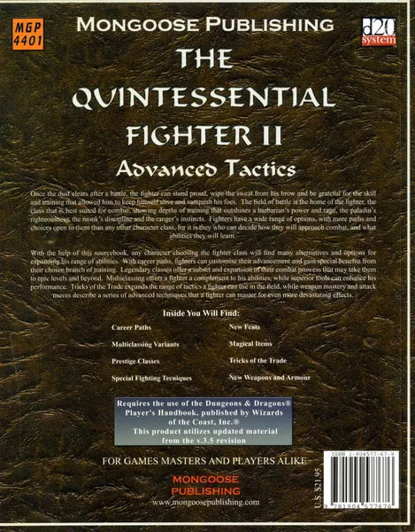 The Quintessential Fighter II: Advanced Tactics (2003)