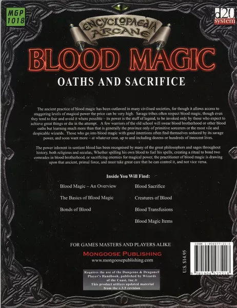 Blood Magic: Oaths and Sacrifice (2003)