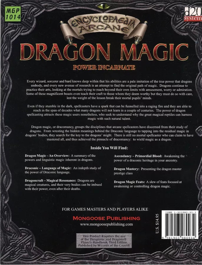 Encyclopedia Arcane: Dragon Magic - Power Incarnate (2003)