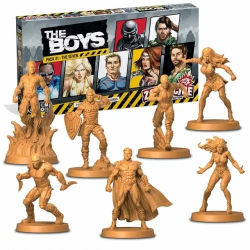 Zombicide: 2nd Edition – The Boys: Pack 1 – The Seven (2023)