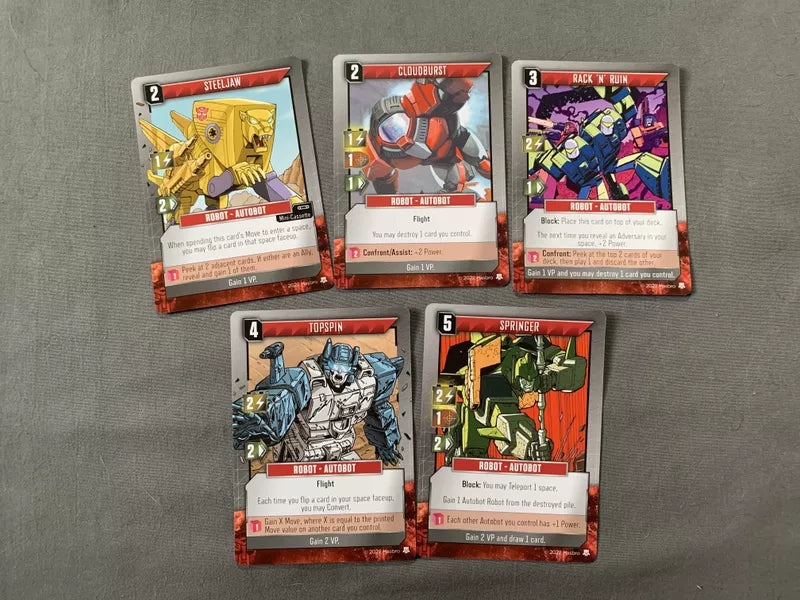 Transformers Deck-Building Game: Infiltration Protocol (2022)