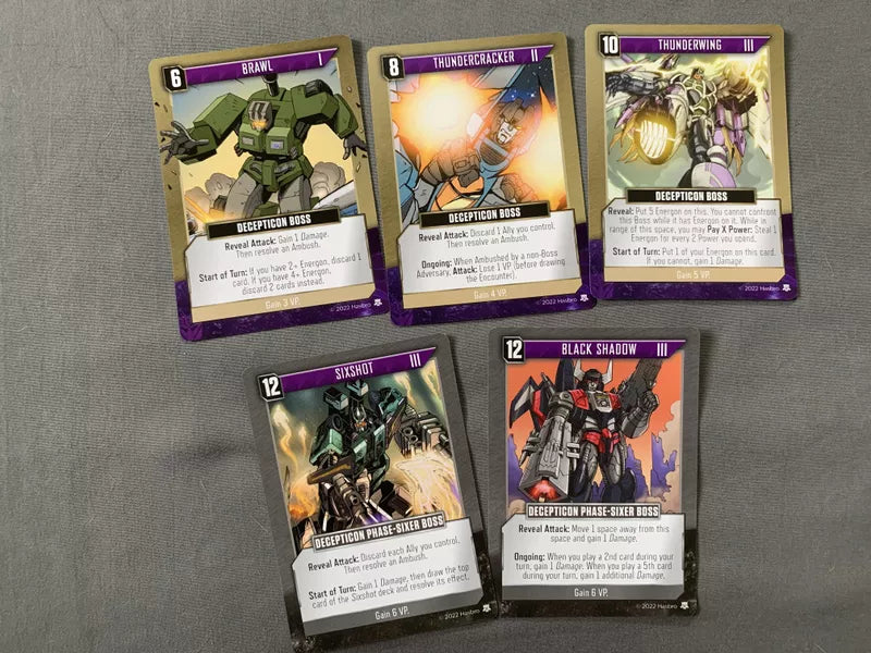 Transformers Deck-Building Game: Infiltration Protocol (2022)