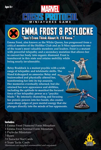 Marvel: Crisis Protocol – Emma Frost & Psylocke (2023)