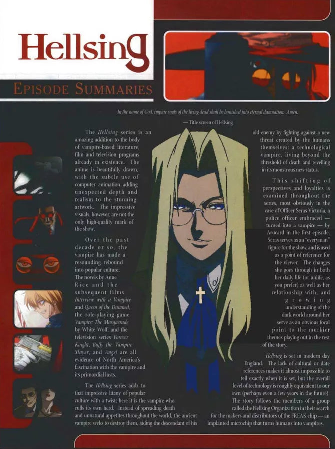 BESM Hellsing: Ultimate Fan Guide (2002)