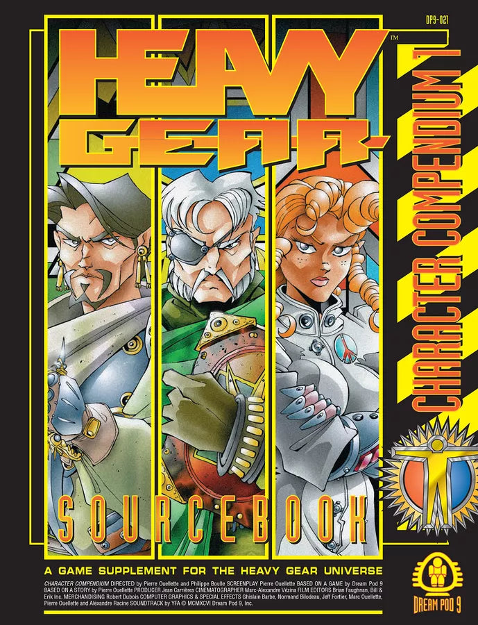 Heavy Gear: Character Compendium (1996)