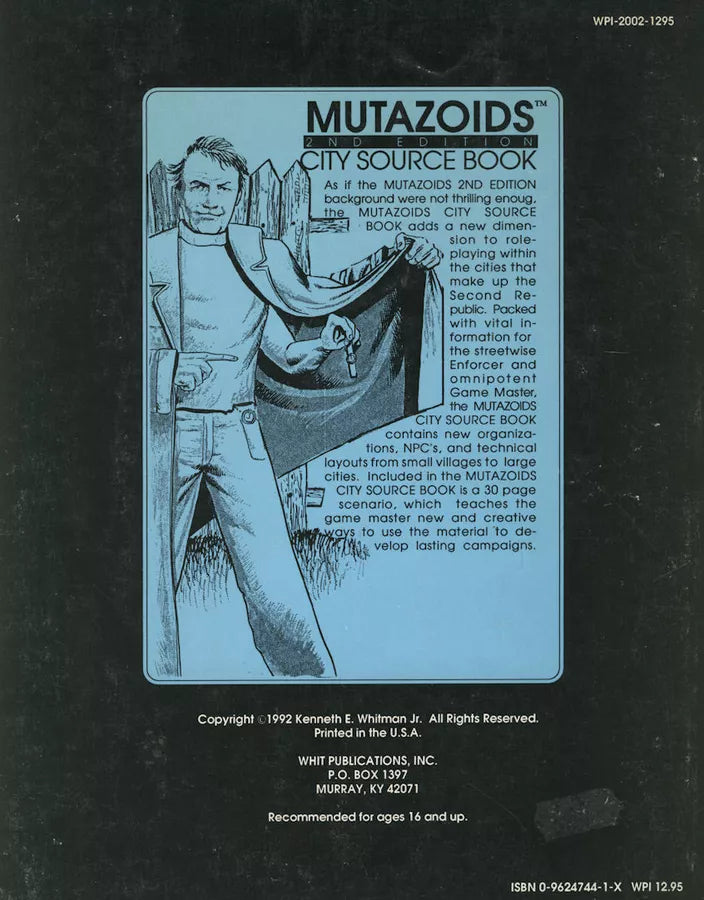 Mutazoids City Source Book (1992)