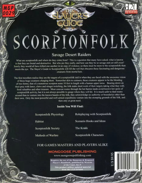 The Slayer's Guide to Scorpionfolk (2004)