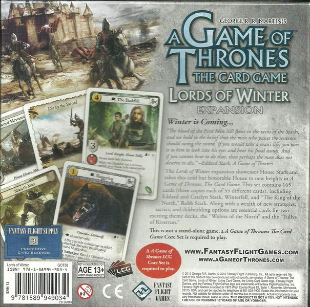 A Game of Thrones: The Card Game – Lords of Winter (2010)