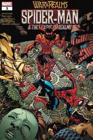 War of the Realms Spider-Man & the League of Realms #1-3 [Lot of 3 Comics]