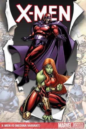 X-Men (2010) #3 [Curse of the Mutants] Variant (1:25) Medina Edition <BINS> <OFC>
