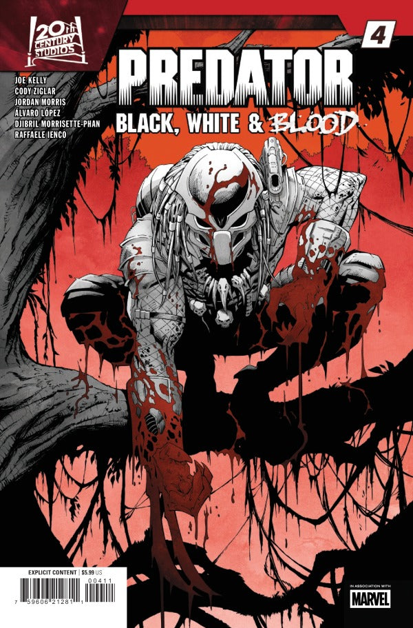 Predator Black White & Blood #4 <OFC> <MANAGE>