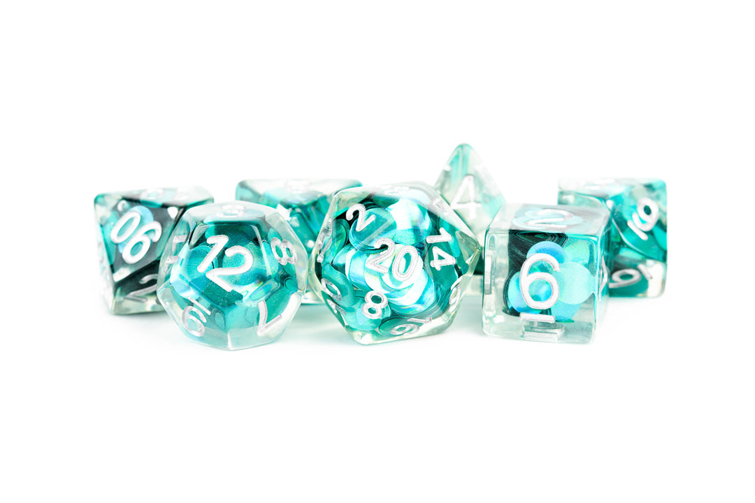 FanRoll: 16mm Resin Poly Dice Set