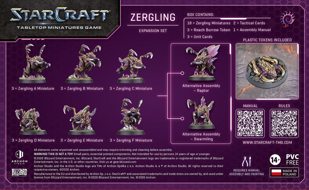 StarCraft TMG: ZERG - ZERGLING (2026)