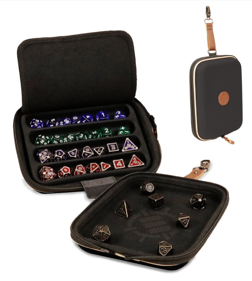 AP ENHANCE: DICE CASE AND TRAY - DESIGNER EDITION (Black)