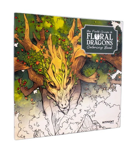 The Field Guide to Floral Dragons (5E D&D): Coloring Book