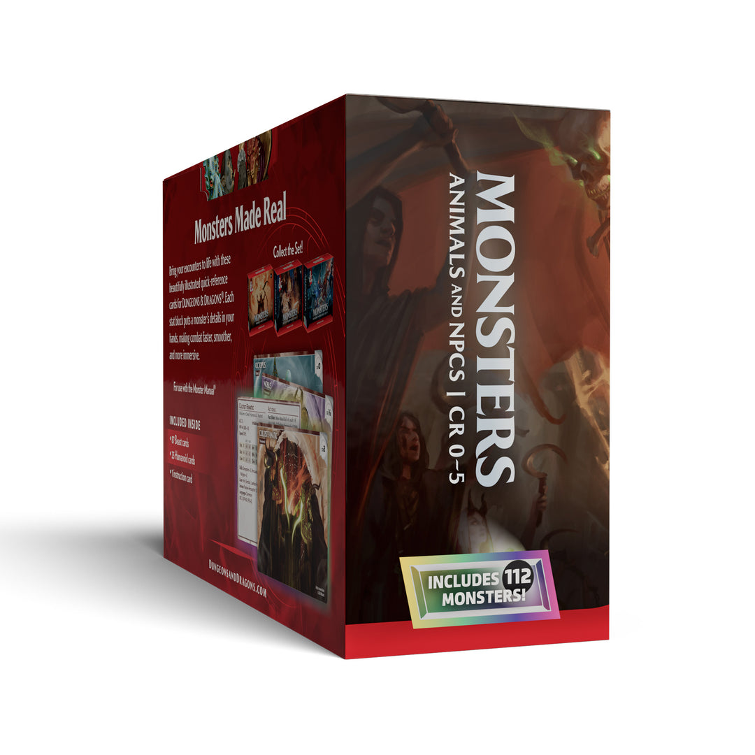 D&D 5e: MONSTERS ANIMALS AND NPCS