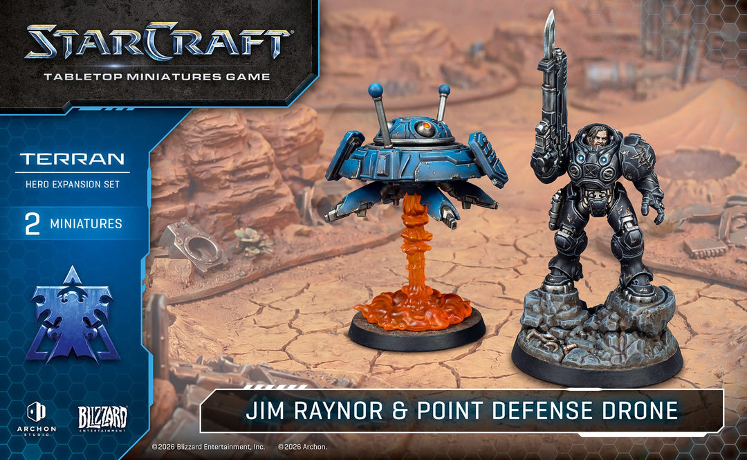 StarCraft TMG: TERRAN - JIM RAYNOR & POINT DEFENSE DRONE (2026)