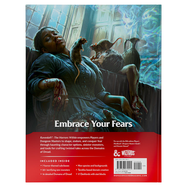 D&D 5e: RAVENLOFT - THE HORRORS WITHIN HC (2026)