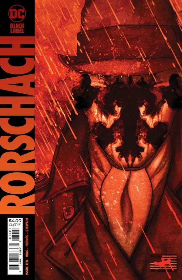 Rorschach (2020) #10 Frison Variant VF (Mature) <OFC>